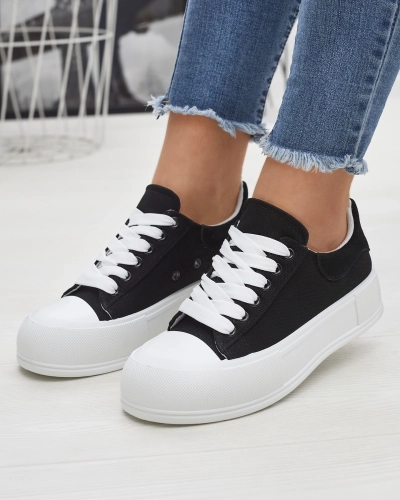 Черные женские спортивные кроссовки Tovarry- Footwear