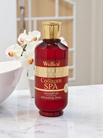 Shampoo Wellice Collagen SPA с Коллагеном и Витаминами