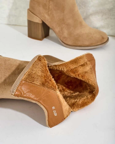 "Royalfashion" Moteriški "eko" zomšiniai "Ovi" batai