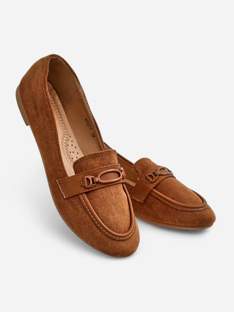 Женские экомокасины из замши Royalfashion Zammei