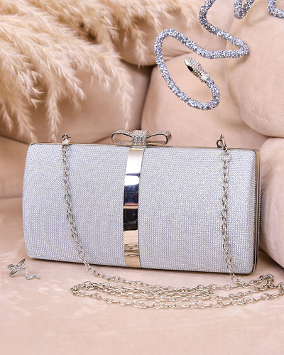 Женский клатч Royalfashion Silver