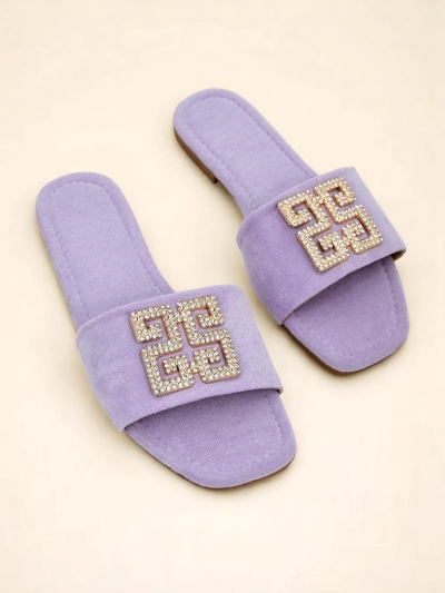 Royalfashion Женские шлёпанцы на плоской подошве Zamila