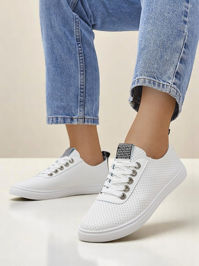 Royalfashion moteriški ekologiškos odos sportbačiai PureWalk