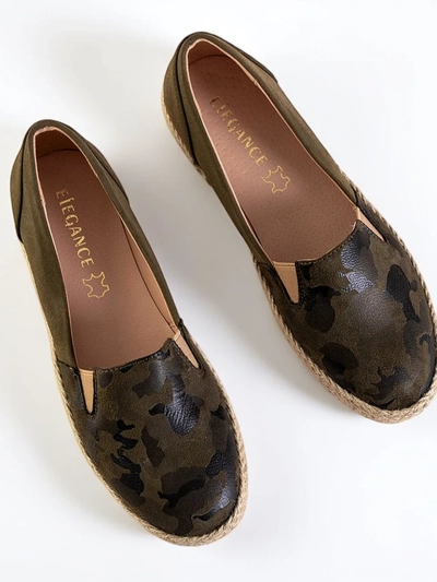 Žalios moteriškos espadrilės „Nuhente camo“ - Avalynė