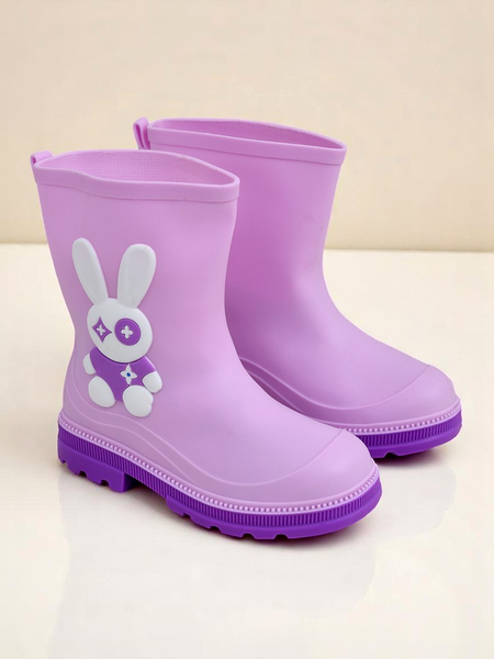 Royalfashion Kalosze dziecięce z króliczkiem Bunny Splash – sztos!