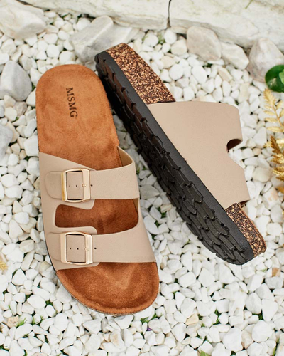 Royalfashion Женские шлепанцы на плоской подошве Ottoma