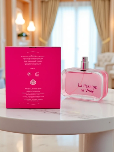 Įkvėptas moteriškas parfumuotas vanduo La Passion en Pink
