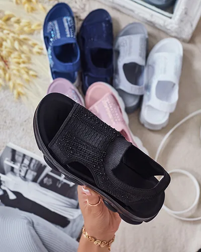 "Royalfashion" Moteriški sandalai su volino viršutine dalimi