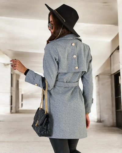 Женское многоярусное пальто Royalfashion