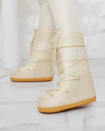 Royalfashion Moteriški batai a'la snow boots Snieug