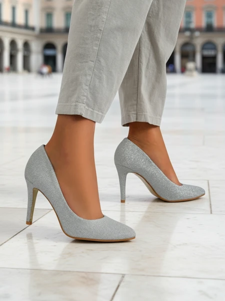 Royalfashion blizgučiai moteriški kulniukai Enen