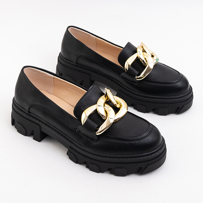 Juodi moteriški batai iš eko odos Aine - Avalynė