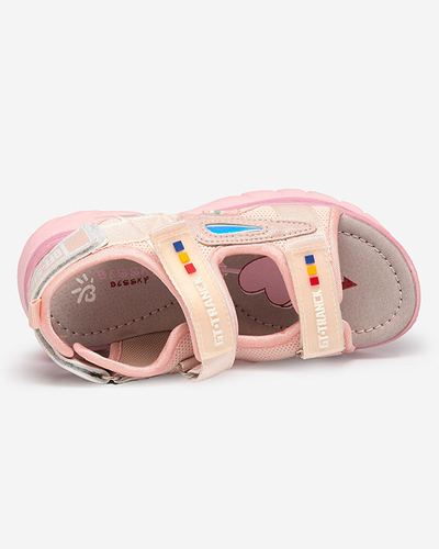 Босоножки для девочки в розовом цвете Umaf- Shoes