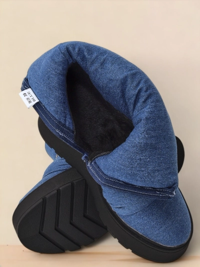 Royalfashion Moteriški sniego batai ant pleištų Renosi