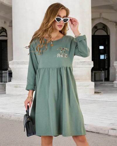 Женское платье из ткани Royalfashion