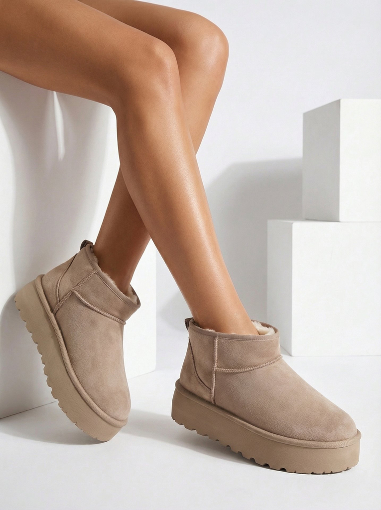 "Royalfashion" Moteriški platforminiai a'la sniego batai Dagodo