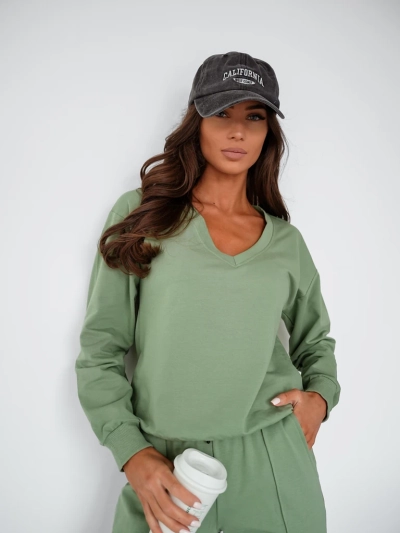 Royalfashion Женский хлопковый повседневный комплект