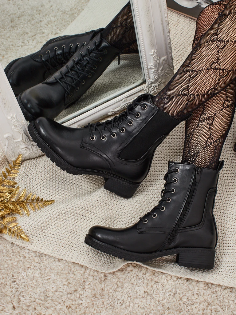 Eko odiniai aulinukai su raišteliais moterims Oslynne