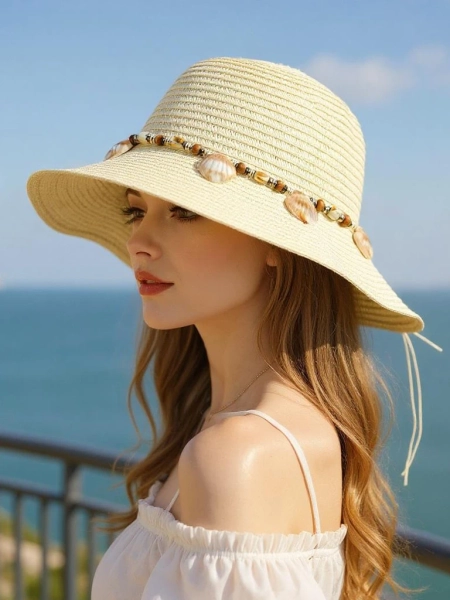 Royalfashion Moteriška šiaudinė skrybėlė Isla Mae
