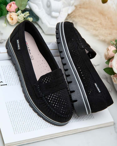 Royalfashion Ажурные женские мокасины Leteller