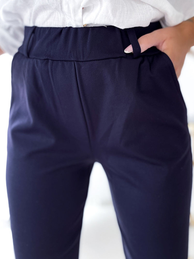 "Royalfashion" Tamsiai mėlyni moteriški tegingai