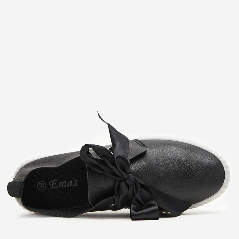 Juodi moteriški sportbačiai Samhu - Avalynė