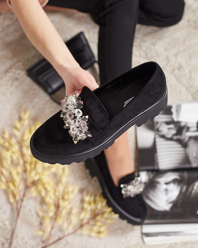 Royalfashion Moteriški mokasinai su ornamentu Leyla