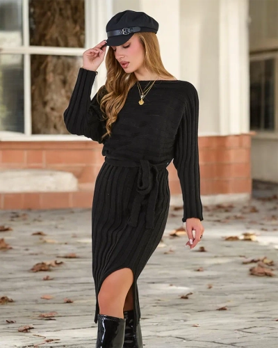 Женское платье-свитер Royalfashion