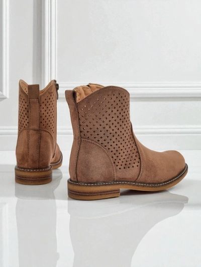 Royalfashion Женские ажурные ботильоны Toffas