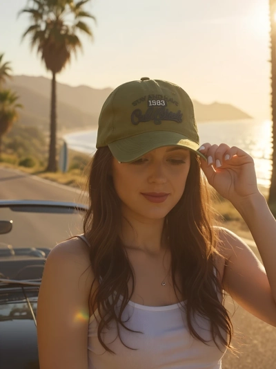 Royalfashion Unisex beisbolo kepurė California