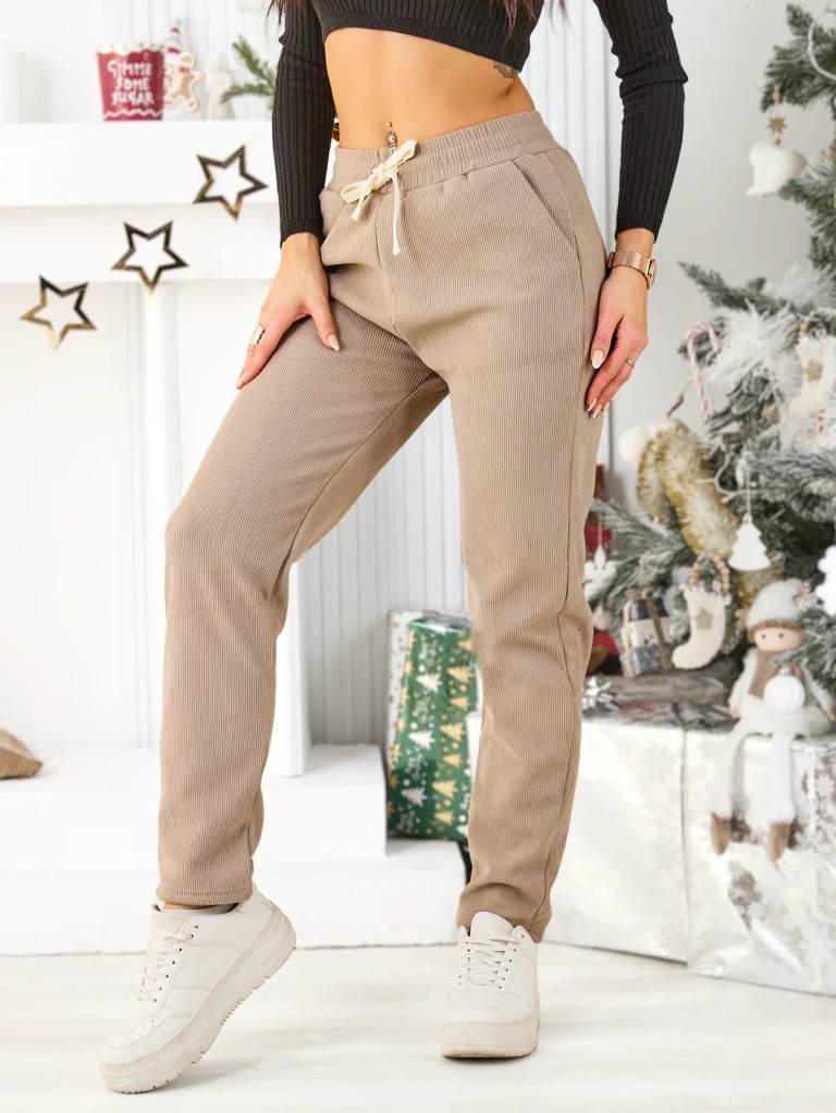 Royalfashion Теплые женские спортивные брюки плюс размер