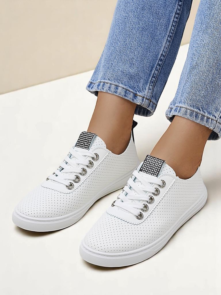 Royalfashion женские эко-кожаные кроссовки PureWalk