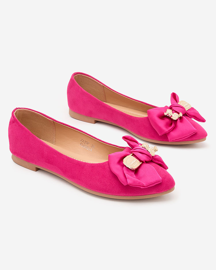 Royalfashion Moteriški balerinai smailia nosele su lankeliu Retripo