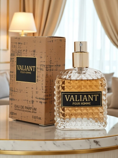 Мужская парфюмированная вода Valiant Goldy, созданная по мотивам