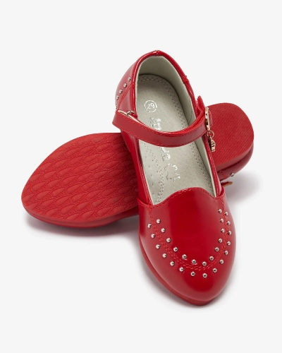 Красные женские туфли со стразами Praja- Footwear