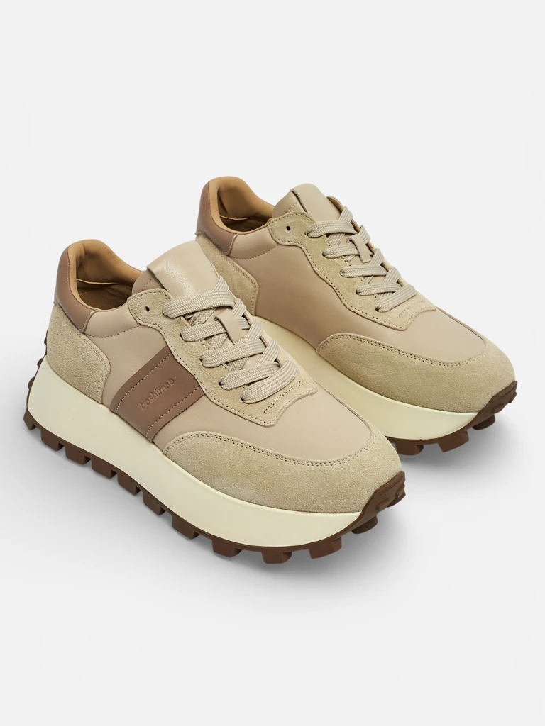 Sportiniai moteriški sportbačiai iš natūralios odos Naterre