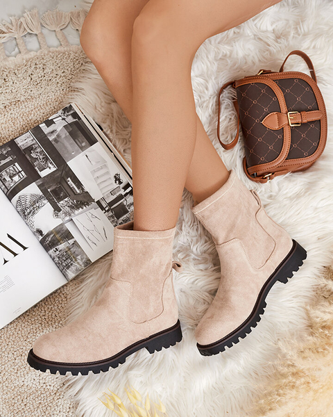 "Royalfashion" Ekologiškos zomšos moteriški batai "Gebimma"