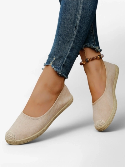 Royalfashion moterų ekosuedinės espadrilės Aroles