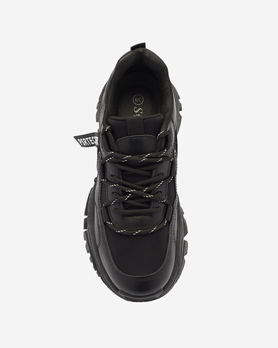 Juodi moteriški sportiniai bateliai Evilpo- Footwear