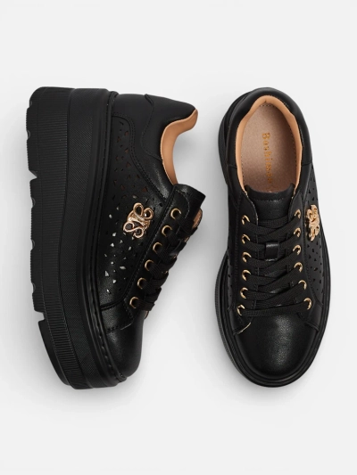 Ažūriniai moteriški sportiniai bateliai iš natūralios odos Atelle