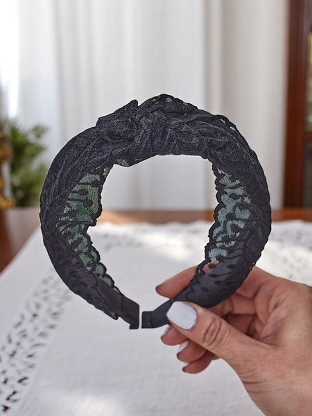 Royalfashion Nėrinių plaukų juosta Koralia