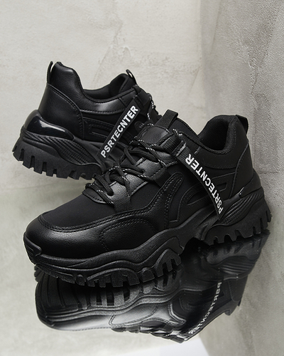 Черные женские спортивные кроссовки Evilpo- Footwear