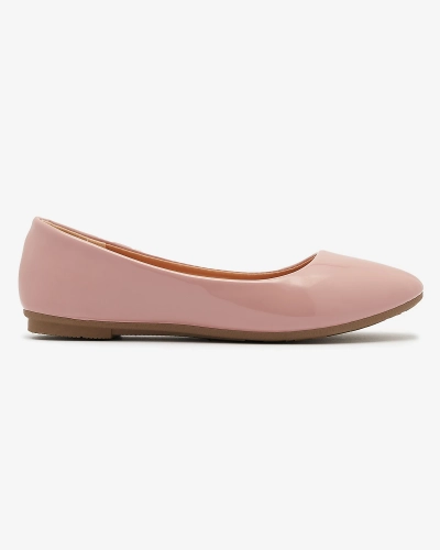 Pink Moteriški lakuoti balerinai "Fama" - Avalynė