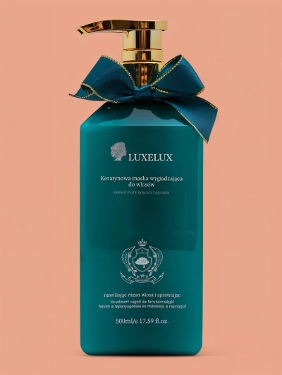 Luxelux keratino glotninanti plaukų kaukė 500 ml