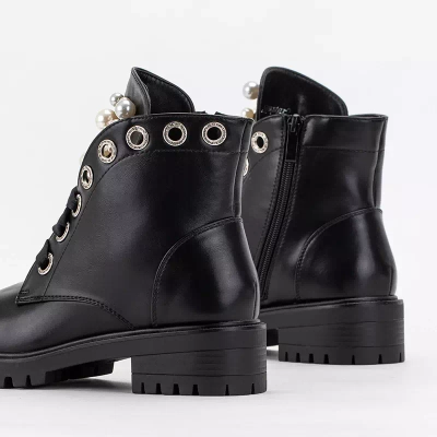 OUTLET Juodos eko odos moteriškos rankinės su perlais Riga - Avalynė