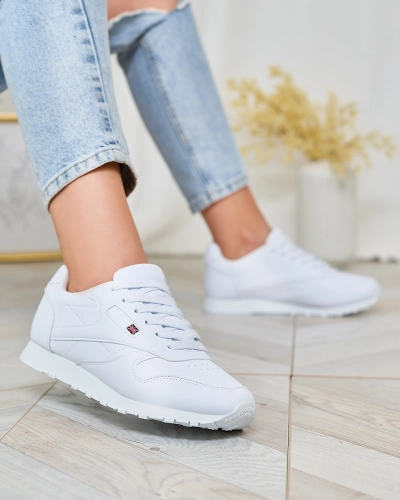 "Royalfashion Classic" balti moteriški sportiniai bateliai "Reurabos"