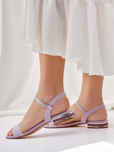 Royalfashion moterų sandalai ant plokščio pado Aronies