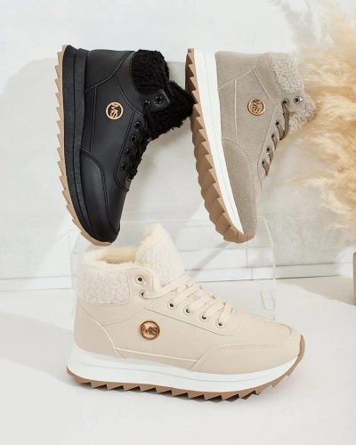 "Royalfashion" moteriški sportiniai bateliai "Frozit Faux Fur Warmed Sneakers"
