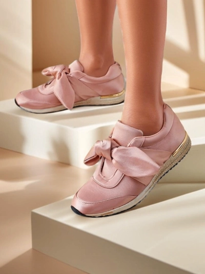 Кроссовки Royalfashion для женщин с бантом Socca