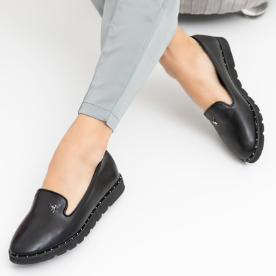Juodi klasikiniai moteriški mokasinai Feliz - Batai